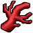 赤いサンゴのアイコン画像