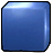 1段ブロック・メタル青の画像