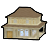 テラス付きの家のアイコン画像