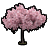 桜の木・桃のアイコン画像
