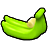 バナナのソファ・青のアイコン画像