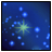 天の川モビール・青のアイコン画像
