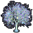 カラフルランタンの木のアイコン画像