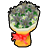 ダークグレーの花束のアイコン画像