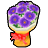 バイオレットの花束のアイコン画像
