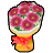 ローズの花束のアイコン画像