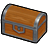 木目宝箱のチェストのアイコン画像