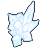 純白の結晶のアイコン画像
